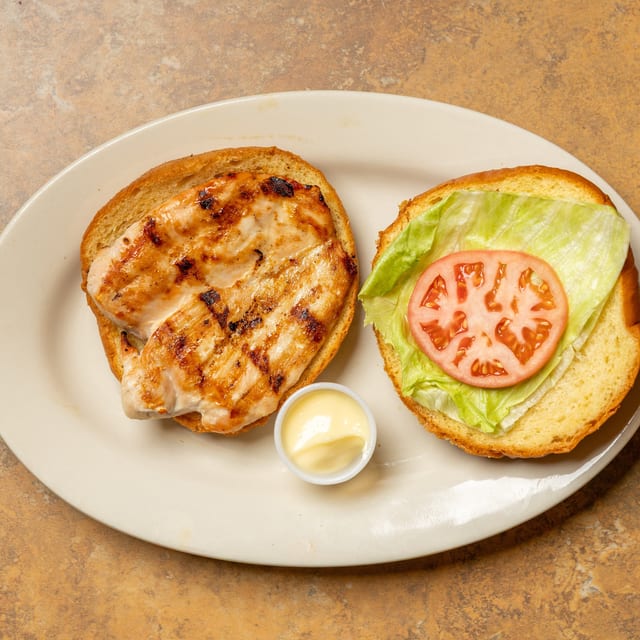 Grilled Chicken Breast Sandwich.