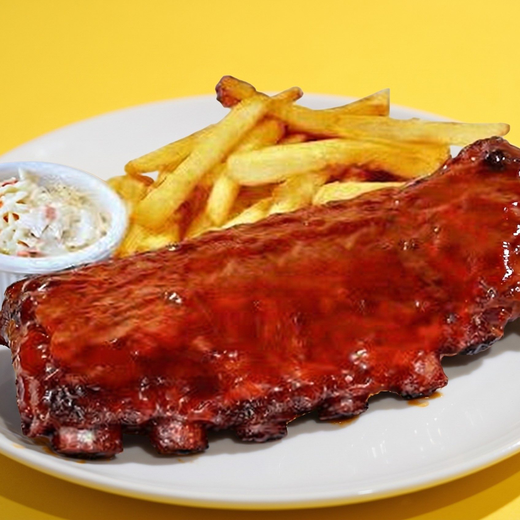 Baby Back Rib Dinner.