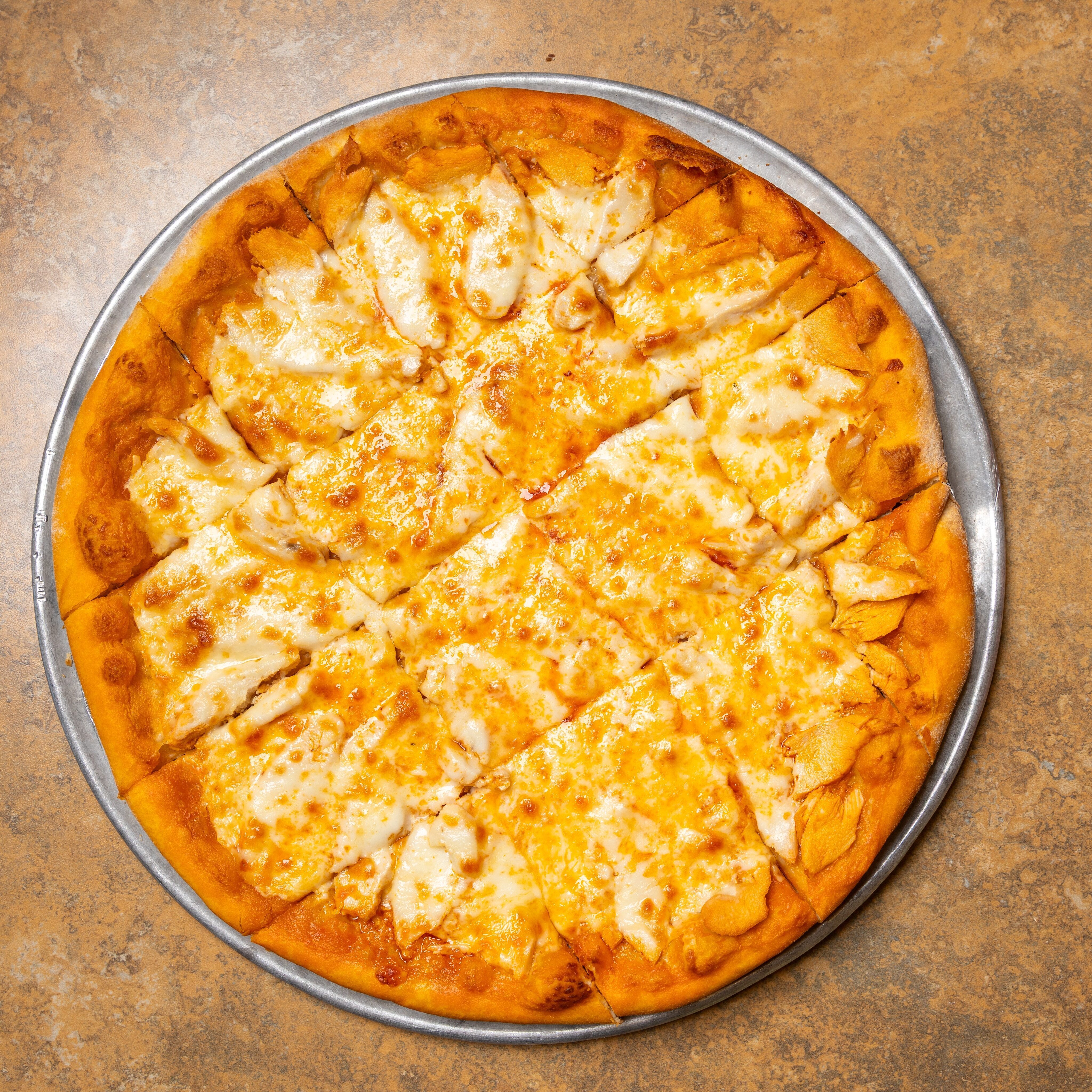Buffalo Chicken Pizza.